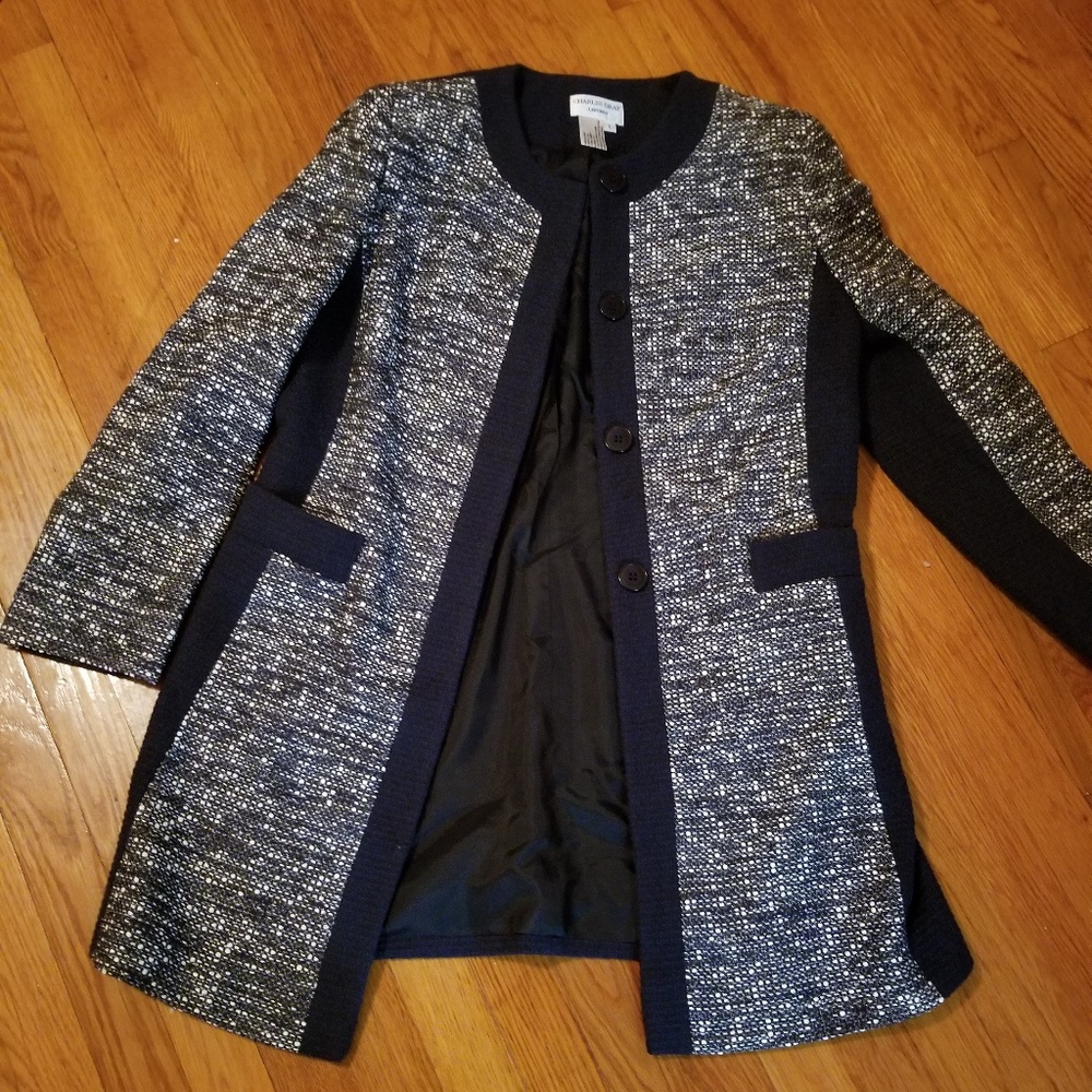 PRICE DROP Navy Charles Grey Blazer Like New!